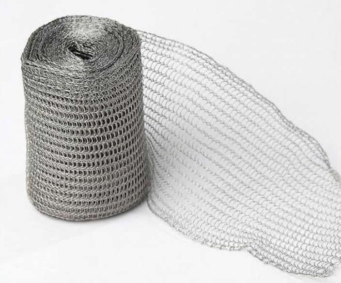 316L corrugated stainless steel knitted wire mesh tubes